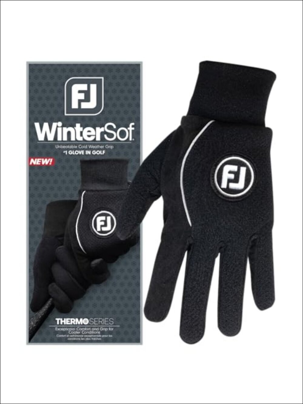 Men's WinterSof Golf Glove Insulated Windproof Fleece Sure-Grip